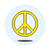 Neutral Peace Symbol illustration - Free transparent PNG, SVG. No sign up needed.