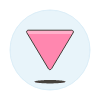 Pink Triangle Symbol illustration - Free transparent PNG, SVG. No sign up needed.