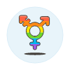 Pride Transgender Symbol Illustration from UX Colors Set