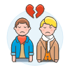 Gay Breakup 6 Illustration from UX Colors Set