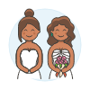 Lesbian Wedding 13 Illustration from UX Colors Set
