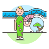 Chinese Style 5 Illustration from UX Colors Set