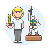 Model Builder 2 4 Illustration from UX Colors Set