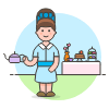 Tea Time 2 1 Illustration from UX Colors Set
