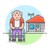Retirement 2 1 Illustration from UX Colors Set