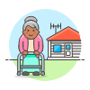 Retirement 2 4 Illustration from UX Colors Set