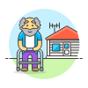 Retirement 2 5 Illustration from UX Colors Set