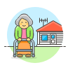 Retirement 2 6 Illustration from UX Colors Set
