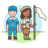Scout Patron Group 15 illustration - Free transparent PNG, SVG. No sign up needed.