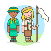 Scout Patron Group 4 illustration - Free transparent PNG, SVG. No sign up needed.