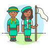 Scout Patron Group 7 illustration - Free transparent PNG, SVG. No sign up needed.