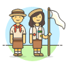 Scout Patron Group 8 illustration - Free transparent PNG, SVG. No sign up needed.