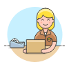 Package Check 2 Illustration from UX Colors Set