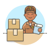 Package Check 3 Illustration from UX Colors Set
