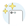 Rear Camera Flash 2 Illustration from UX Colors Set