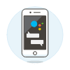 Google Assistant 2 Illustration from UX Colors Set