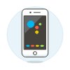 Google Assistant 3 Illustration from UX Colors Set