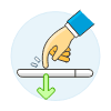 Tap Phone 1 2 Illustration from UX Colors Set