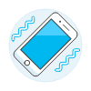 Vibrate Notification Illustration from UX Colors Set | Free Download as SVG Vector and Transparent PNG | Streamline illustrations