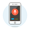 Google Assistant Illustration from UX Colors Set