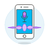 Siri Illustration from UX Colors Set