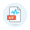 File Sound Wav Illustration from UX Colors Set