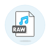 Format File Raw Illustration from UX Colors Set