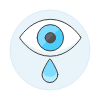 Eye Tear Illustration from UX Colors Set