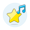 Favorite Playlist Illustration from UX Colors Set