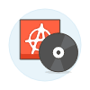 Rock Vinyl Illustration from UX Colors Set