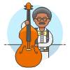 Musicians Orchestra 3 Illustration from UX Colors Set