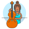 Musicians Orchestra 4 Illustration from UX Colors Set