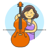 Musicians Orchestra 6 Illustration from UX Colors Set