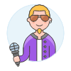 Single Half 1 Illustration from UX Colors Set