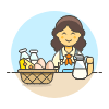 Farmer Harvest 6 Illustration from UX Colors Set