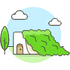 Ivy House Illustration from UX Colors Set