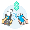 NFC Payment 1 Illustration from UX Colors Set