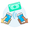 NFC Transfer 3 Illustration from UX Colors Set