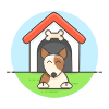 Outdoor Dog House illustration - Free transparent PNG, SVG. No sign up needed.