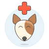 Dog Health Illustration from UX Colors Set