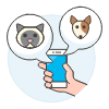 Pet Tracker 1 Illustration from UX Colors Set