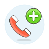 Call Add illustration - Free transparent PNG, SVG. No sign up needed.