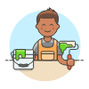 House Painter 1 Illustration from UX Colors Set