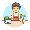 House Painter 3 Illustration from UX Colors Set