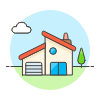 House 1 Illustration from UX Colors Set