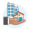 Share House 3 Illustration from UX Colors Set