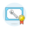 Diploma Wrench illustration - Free transparent PNG, SVG. No sign up needed.
