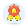 Ribbon Coin 2 Illustration from UX Colors Set