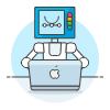 Artist Robot 1 Illustration from UX Colors Set