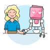 Dating Robot 1 illustration - Free transparent PNG, SVG. No sign up needed.